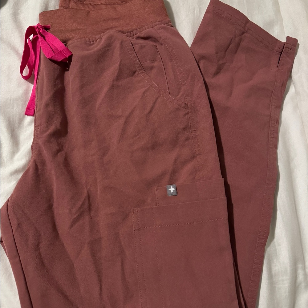 Figs Petite High Waisted Yola Skinny Pants